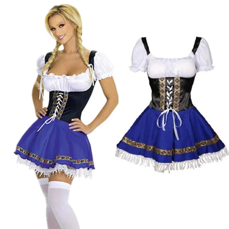     ȭƮ  佺Ʈ  ̵ Dirndl ġ,  ǽ ڽƬ, Plue Size S-XXXL  